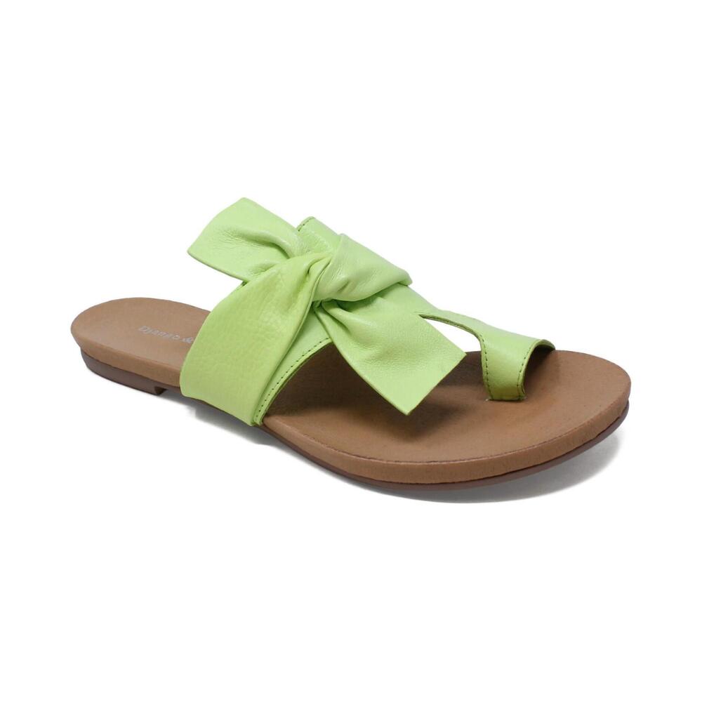 NEW DJANGO & JULIETTE women's jacona slides in light citrus